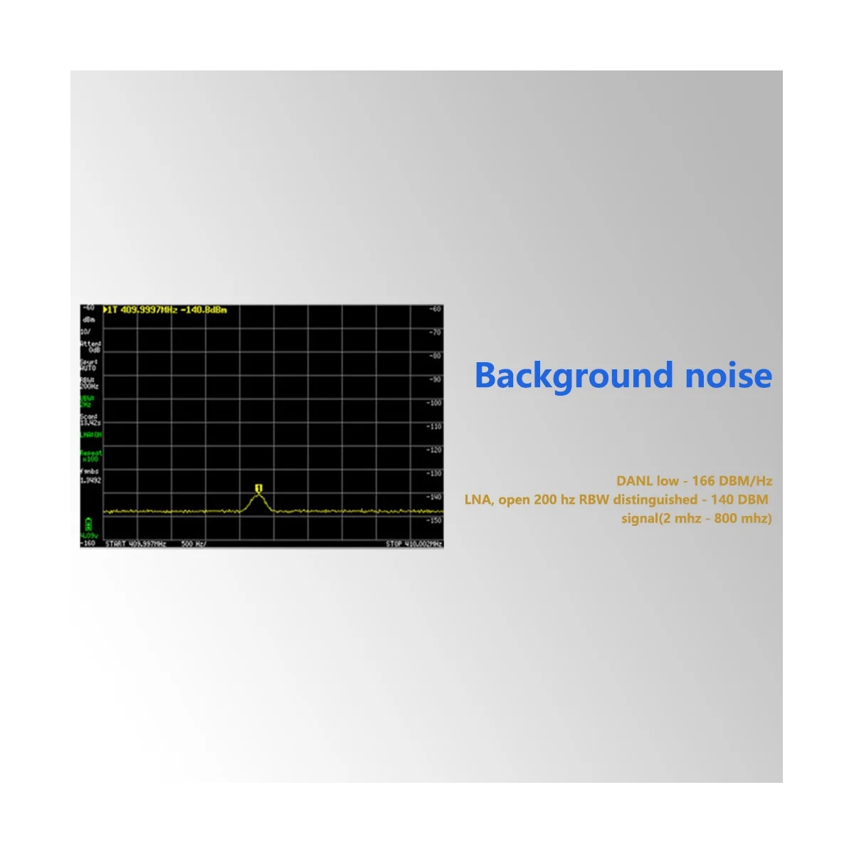 Handheld Spectrum Analyzer 100K-5.3GHz High Frequency Signal Generator for ULTRA Spectrum Analyzer