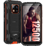 Oukitel 12500mAh Battery Smartphone 4G RAM 32G ROM 5.93 Inch Android 11 Mobile Phone 13MP Quad Core Rugged Cellphone