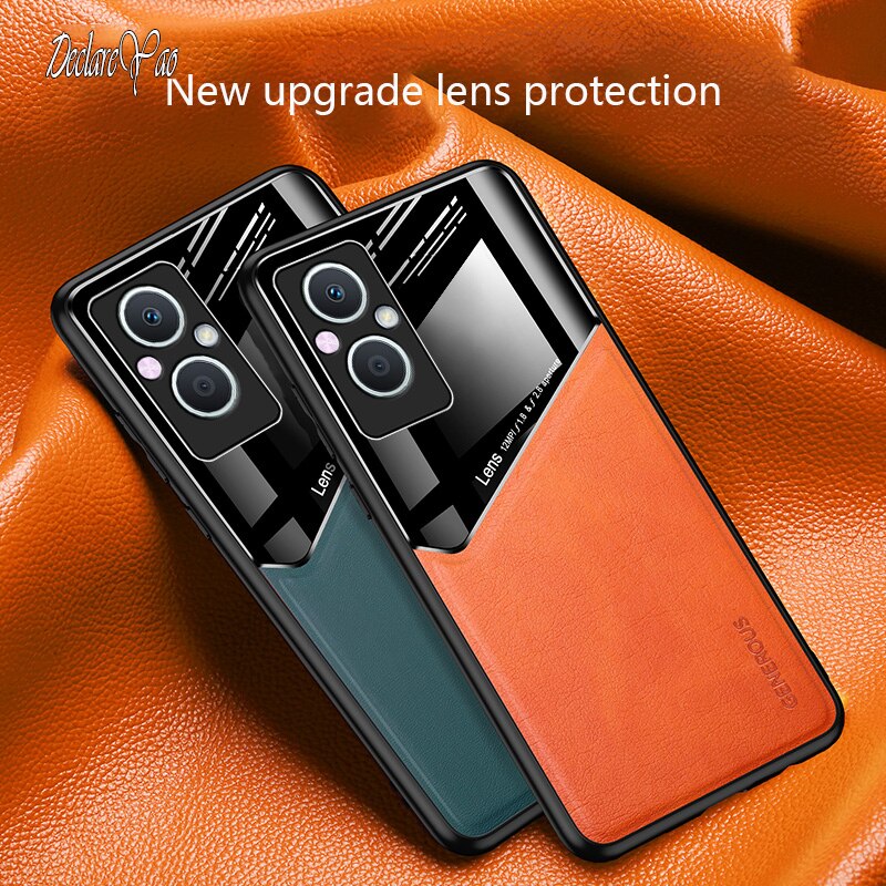 Covers For OPPO A91 A92S A93S A94 A95 A96 Case Slim Magnetic Leather Coque For OPPO A72 A74 A76 Cover Hard Cases For OPPO A73