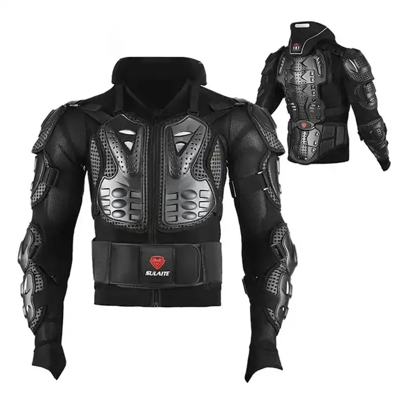 SULAITE Motorcycle Jackets Turtle Men's Full Body Armor Protection Motocross Enduro Racing Moto Protective Equipment Clothes