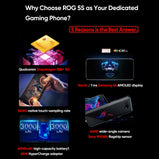 Global Rom Asus ROG Phone 5s ROG 5S 5G Gaming Phone 144Hz Display Snapdragon 888 Plus 6000mAh Fast charging 65W Smartphone