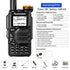 DELI 29M  UVK5walkie Talkiefull Bandaviation Band Hand Held Outdoor Automaticone Buttonfrequency Matching Go on Road Trip