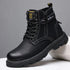 Motorcycle Protective Boots Martin Boots  Winter High-top Genuine Leather Work Boots British Style Versatile Motorcycle Boots