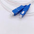 SC/UPC PLC Splitter 1x2 1X8 1x16 SM Single Mode 0.9mm G657A1 LSZH PVC 1m FTTH Fiber Optic Splitter UPC Free shipping