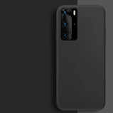 Luxury Liquid Silicone Phone Case For HUAWEI P40 P30 Lite P20 P50 Pro Shockproof Protection Back Cover For HUAWEI P30 Pro Shell