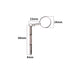 1/10/20Pcs 3 In 1 Steel Glasses Screwdriver Kit with Keychain Portable Precision Hand Tool for Phone Watch Eyeglass Repair Tools