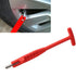 Car Tire Valve Stem Puller Tube Metal Tire Repair Tools Red Plastic Metal Car Puller Wheel Tire Remover Installer Changer Tool