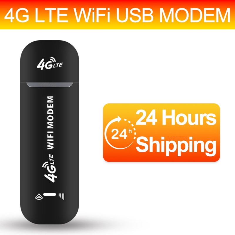4G LTE Wireless Router USB Dongle 150Mbps Modem Stick Mobile Broadband Sim Card Wireless WiFi Adapter 4G Card Router Home Office