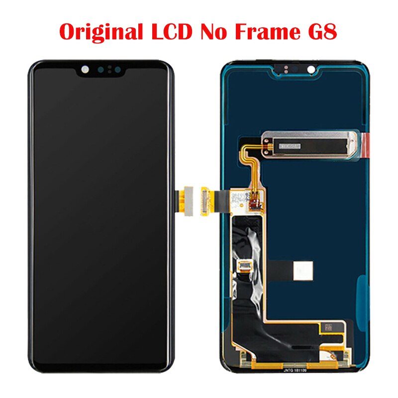 6.1” Original AMOLED For LG G8 ThinQ G820 LCD Display With Frame Touch Screen Digitizer Assembly For LG G8 LCD Screen