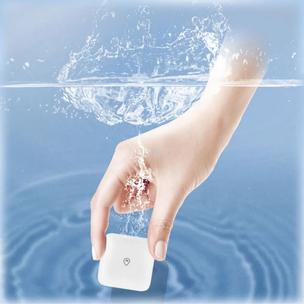 Zigbee Water Leak Sensor Smart Home Wireless Water Immersion Sensor Ewelink App Remote Monitoring Water Leakage Detector Alarm