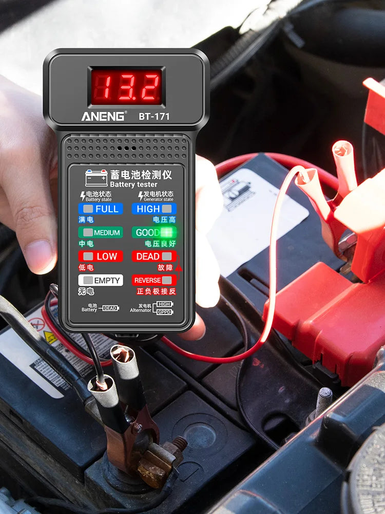 Car Battery Tester Car Inspection Repair Tools 12V Cranking Charging Circut Tester Battery Analyzer For BMW Tesla VW Tool