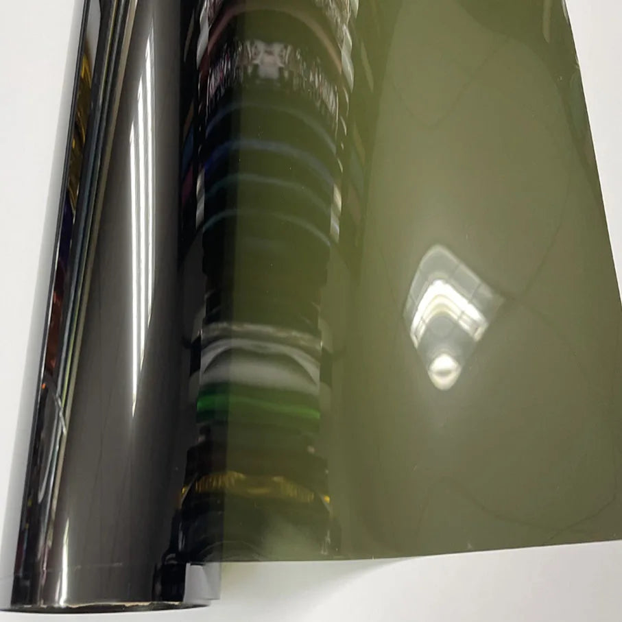 New Design Car Window Film with 50*300CM/LOT by free shippingicker Adhesive Vinyl Tint Film Olive green