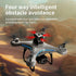 Lenovo KY102 RC Drone 4K Profesional Dual Camera Aerial Photography 360 Obstacle Avoidance Optical Flow Four Axis RC Aircraft