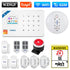 KERUI Tuya Smart WIFI GSM Security Alarm System Works With Alexa Home Burglar Motion Detector Smoke Door Window Sensor IP Camera