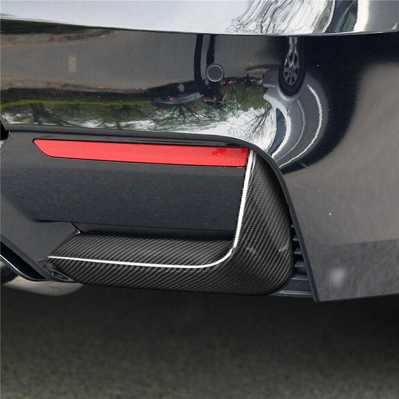 Bracingo Front Rear Bumper Spoiler Splitter Lip Air Vent Frame Trim Exterior Tuning For BMW F80 M3 F82 F83 M4 2015-2020