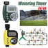 Sprinkler Timer Garden Water Timers Soft Rubber Button Digital Irrigation Machine for Cooling Courtyard/Greenhose Humidification