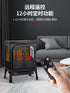 European fireplace heater 3D simulation flame electric fireplace Intelligent Remote control space heater energy-saving heater