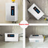 Tankless Water Heater, Mini Electric Instant Hot Water Heater with LED Display, Water Heater with Remote Control