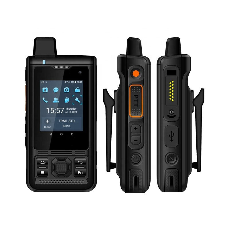 Rungee B8000 Phone IP68 Waterproof Zello PTT Walkie Talkie 1G +8G Intercom 2.4'' Touch Screen Android 8.1 Quad Core 8GM ROM