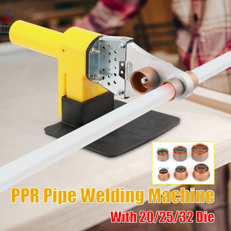 Pipe Welding Machine Socket Fusion Welder PPR Plastic Tube Fusion Welding Equipment Pipe Soldering Iron Hot Melting Tool