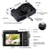 Digital Camera 24MP Video Camera 4X Zoom Rotatable Screen Full 1080P Anti-shake SLR Camcorder Photo w/ Wide Lens and 32GB Card