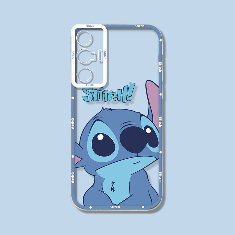 Cartoon Disney Stitch Soft Silicone Case For Huawei P30 Lite P10 Plus P20 P30Lite P40 Lite P50 Pro Y9 Prime 2019 Clear Cover