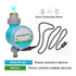 Tuya Wifi Bluetooth-compatible Garden Water Timer Waterproof Smart Watering Controller for Phone Remote Control Irrigation Valve