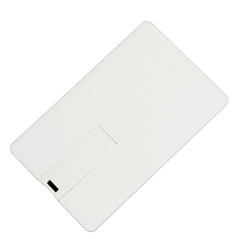 New Card 2.0 USB Flash Drive 04GB Free LOGO Pen Drives 64GB Bank Card Pattern 32GB Memory Stick Plastic U Disk 8GB Pendrive 16GB