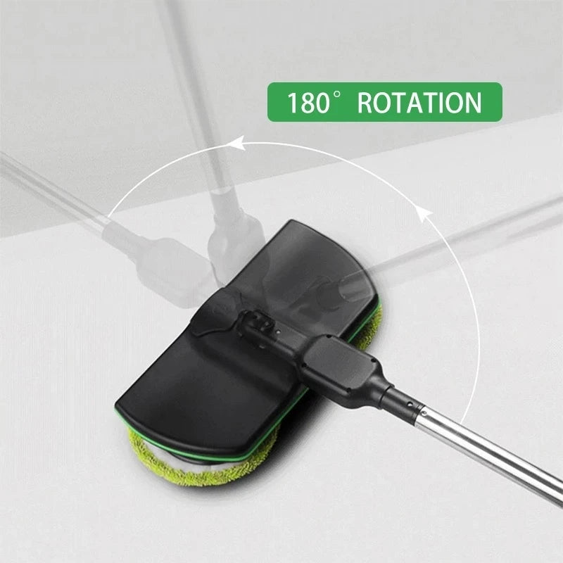 Mops Floor Cleaning Electric Rechargeable Wireless Rotating Electric Mops Automatic Mopping Machine Clean & Wax 2 In 1