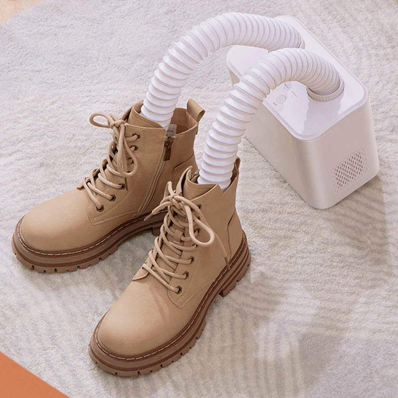 220/110V Shoe Dryer Electronic Timing Household Boot Dryer Activated Carbon Sterilization  Deodorizing Shoes And Clothes Dryer