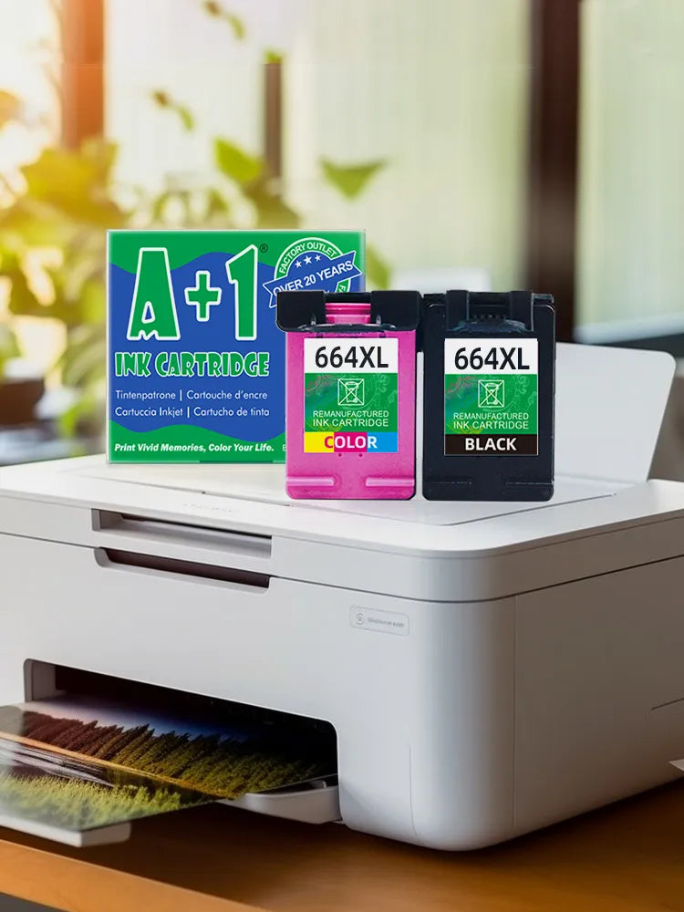 A+1 for HP 664 XL for hp 664 Ink Cartridge for HP 664 Deskjet Ink Advantage 1115, Deskjet Ink Advantage 2135