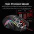 Redragon Keyboard Mouse Set K552-RGB-BA Mechanical Gaming Keyboard and Mouse Combo Wired RGB LED 60% for Windows PC Gamers