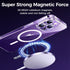 Joyroom Transparent Magnetic Case For iPhone 14 13 12 Pro Max Cover For 14 Pro Max Case Wireless Charger Magnet Back Cover