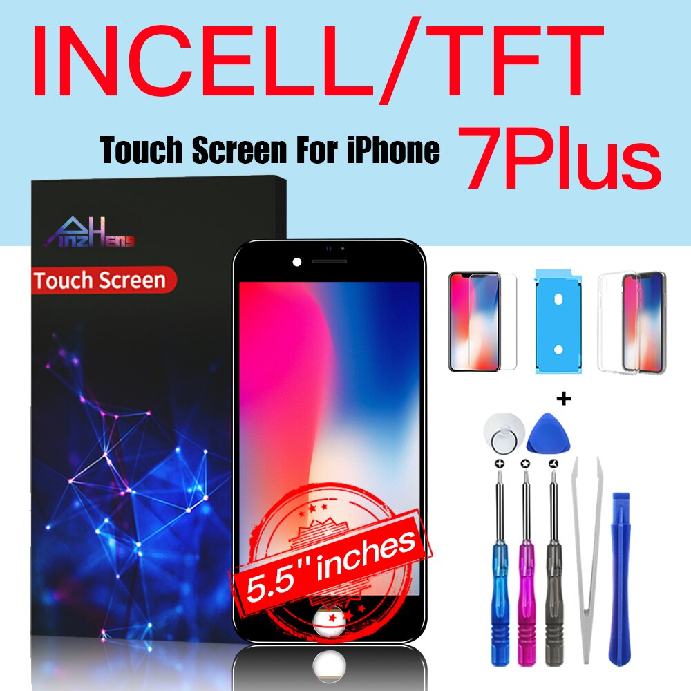 PINZHNEG Original High Quality INCELL LCD OEM For iPhone 6 Display 6S 7 8 PLUS SE 2020 Replacement Screen 10 Years Warranty
