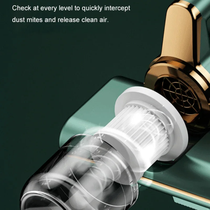 Wireless Mite Removal Device Mite Removal Mite Removal Bed Vacuum Cleaner Large Suction Ultraviolet Sterilization Mites removal