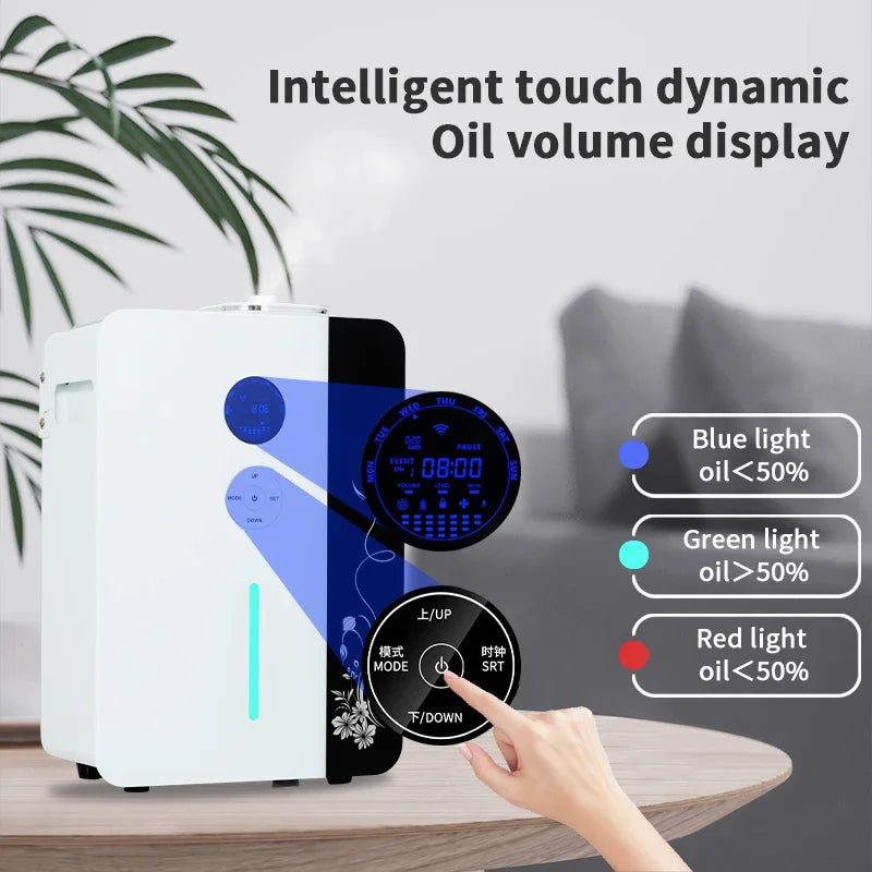 Namste 3000m³ Hotel Diffuser HVAC Air Fresheners WIFI Electric Aromatic Oasis Home Fragrance High Power Smart Timer Metal Body