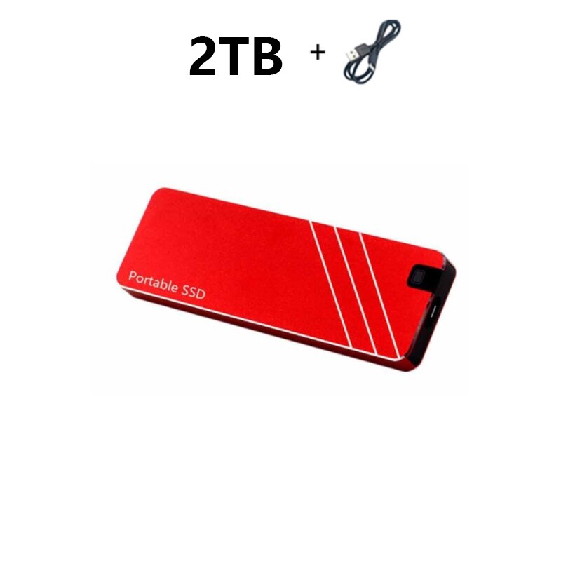 XIAOMI Portable SSD Type-C/USB3.1 External Mobile Solid State Drive Mini High Speed 2TB 4TB 8TB 16TB Hard Drive Laptop Hard Driv