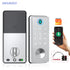 Tuya Wifi Smart Door Lock APP Remote Control Fingerprint Biometric Keypad Digital Smart Card Code Deadbolt Automatic Latch Lock