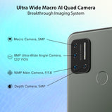 Global Version UMIDIGI A7 4GB RAM 64GB ROM Android 10 6.49'' Large Full Screen Cellphone Quad Camera Octa-Core 4G Smartphone