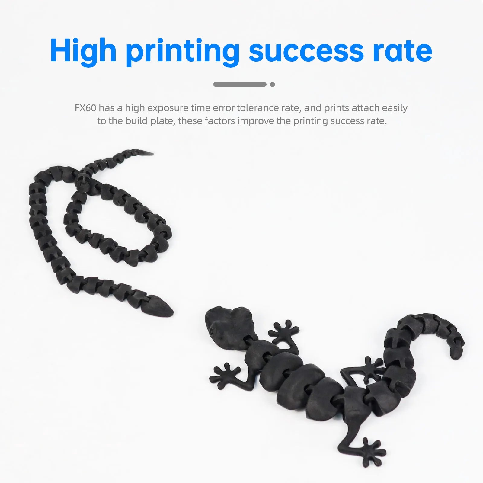 LITLIQ FX60 Flexible Rubber Like Printer 3d UV Resin For Elegoo Anycubic Resin 3d Photon Resin liquid LCD DLP MSLA TPU Like