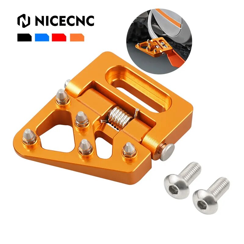 NICECNC For KTM 390 790 890 990 950 1050 1090 1190 1290 Super Adventure R S T 690 Enduro SMC R Rear Brake Pedal Step Tip Plate