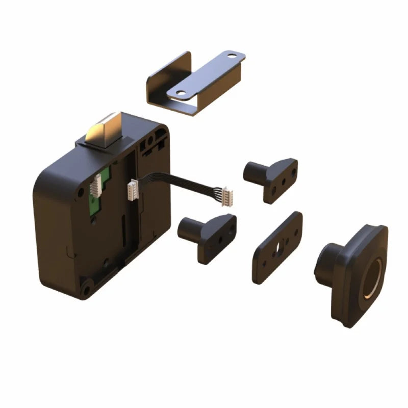 1 Set Fingerprint Lock Universal Keyless Padlock Mini Smart furniture USB Antitheft Product Home Essentials for Office Household
