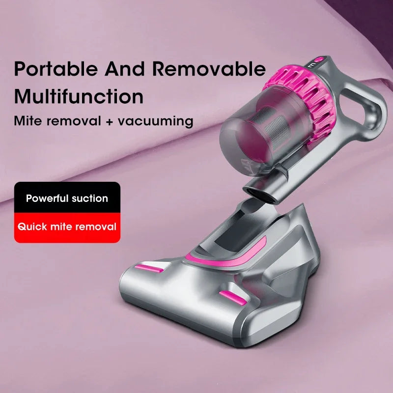 3 in 1 Vacuum Mite Remover UV Sterilization 10000pa Detachable Wireless Vacuum Cleaner for Home Car Mattresses Sofas Clean Dust