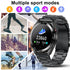 New Smart Watch Mens 4G Memory Local Music Player 454*454 AMOLED Screen Bluetooth Call Sports Man Smartwatch For Samsung Huawei