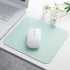 PU Leather Mouse Pad Anti-slip Office Accessories School Supplies Mouse Mat Solid Color Simple Waterproof Desk Set