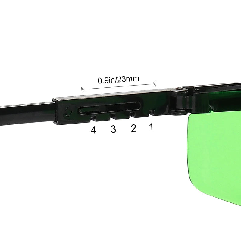 Green Red Light Laser Visible Glasses with Box Adjustable Laser Level Accessories Protective Glasses Enhancement Laser Eyeglasse