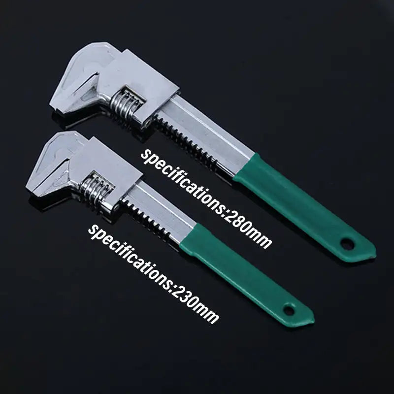 Versatile F-Type Adjustable Wrench right-angle wrench Universal Key Ratchet Torque Pipe Spanner Plumbing Repair Hand Tools