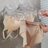 Folding Underwear Drying Rack Transparent Socks Clothes Hanger Wall Mount Sucker Install Home Laundry Hangers for Clothes