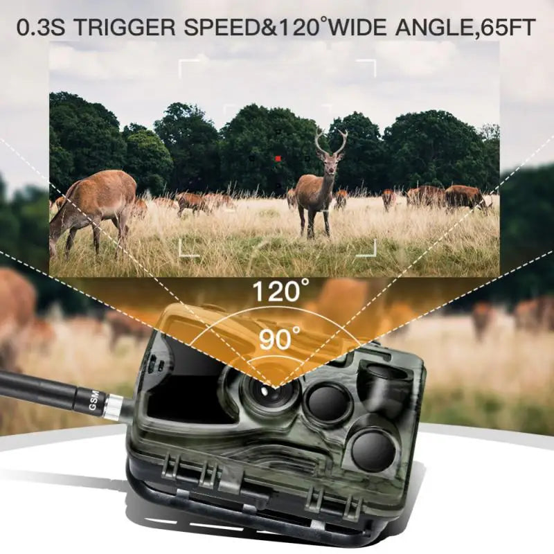 16MP HC801M Trail Camera Outdoor Wildlife Hunting IR Filter Night View Motion Detection Camera Scouting Cameras Photo TrapsTrack