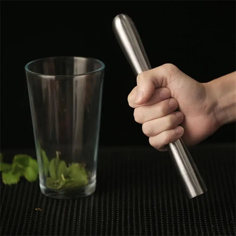 Cocktail Shaker Steel Wine Mixing Stick Muddler Cocktail Stirrer Shaker Ice Crusher Barware Tool Wine Accessories